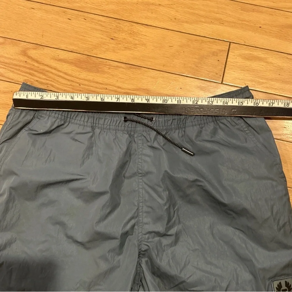 Belstaff Gray Elastic Waist shorts/swim trunks